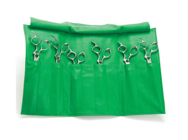 Green Long Grooming Shear Case