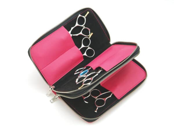 Shear Pink Leather/Fabric Case - Image 2