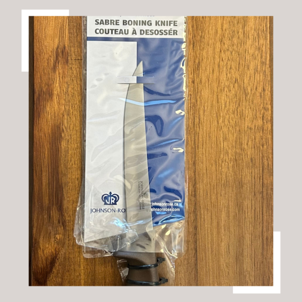 Johnson-Rose Sabre Boning Knife